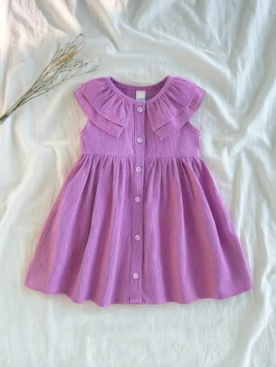 Charming%20Orange%20Spring%20Dress%20for%20Baby%20Girls%20%E2%80%93%20Four-Way%20Stretch%20&%20Flared%20Design%20-%20Image%205