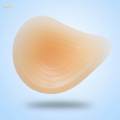 Triangle Silicone Breast Forms Fake Bra Enhancer Inserts Crossdresser Threaded 300g Beige.