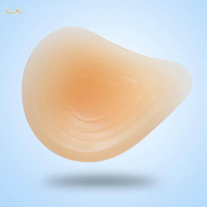 Triangle%20Silicone%20Breast%20Forms%20Fake%20Bra%20Enhancer%20Inserts%20Crossdresser%20Threaded%20300g%20Beige%20-%20Image%206