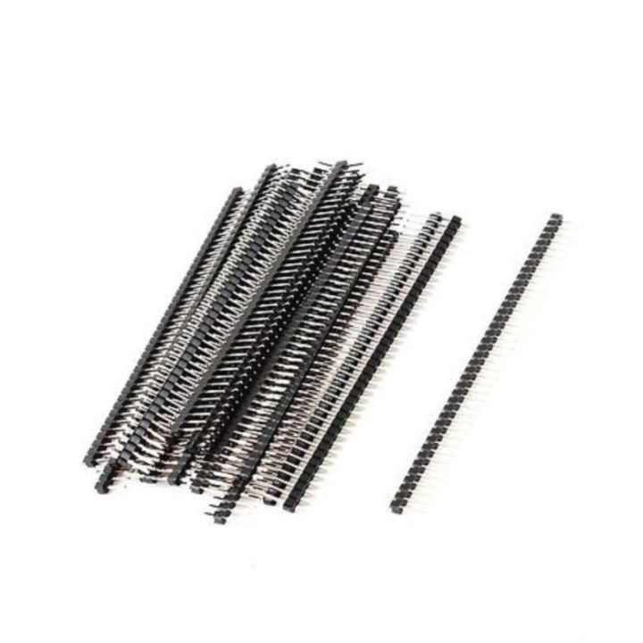 5Pcs-%20MALE%2040%C3%971%20ROW%20Male%20Header%20Pin%2040%C3%971%20Straight%20Pins%20Single%20Row%202.54mm%20Pitch%20Pin%20Male%20Header%20Connector%20Cables%20Strip%20For%20Breadboard%20Friendly%20-%20Image%202