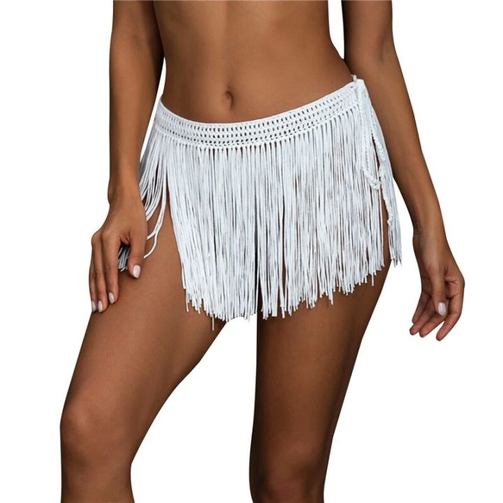 Crochet%20Beach%20Skirt%20Cover%20Up%20for%20Women%20Sexy%20Tassels%20Maxi%20Mini%20Skirts%20Bikini%20Knit%20Summer%20Beach%20Cover-Ups%20Swimwear%20Bottom%20-%20Image%207