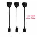 1pcs Black Holder,Pendant Hanging Light Children Room Pendant Holder,001.