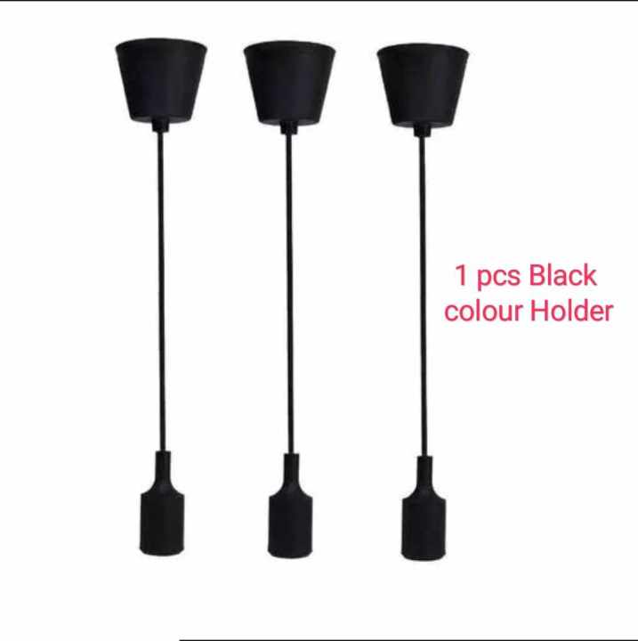 1pcs Black Holder,Pendant Hanging Light Children Room Pendant Holder,001