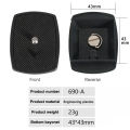 Release Plate Camera Tripod Ball Head Quick Release Plate Replacement SLR Camera PTZ Quick Release Plate Photography Accessories Applicable To Yunteng 668 888 Demoo.