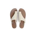 Cross-border women's shoes Duoduo new large size 35-43 flat wedge slippers slippers toe split toe casual slippers women's sandals.