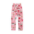 GC Girls Long Pants Cute Printing Elastic Waist Leggings Casual Breathable Trousers For 1-10 Years Old Children.