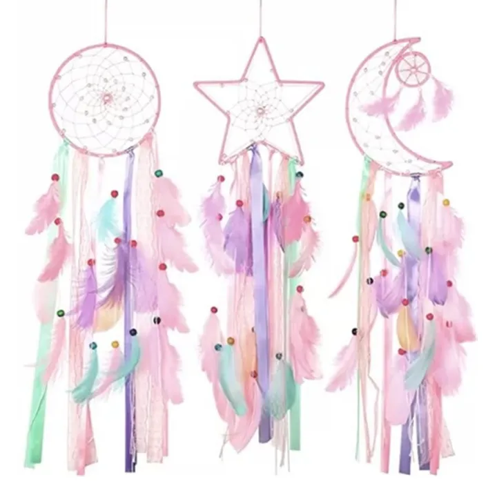 3%20Pieces%20Dream%20Catcher%20Moon%20Sun%20Star%20Handmade%20Traditional%20Design%20Dreamcatcher%20For%20Wall%20Hanging%20Home%20Decoration%20-%20Image%208