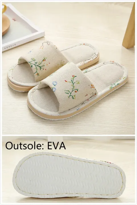 Women%20Casual%20Floral%20Indoor%20Home%20Slippers%20Flower%20Soft%20Slippers%20Spring%20Autumn%20Flip%20Flops%20Female%20Linen%20Slides%20Slippers%20-%20Image%207