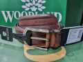 Woodland Leather Belt - BT 1103008 Brown. 