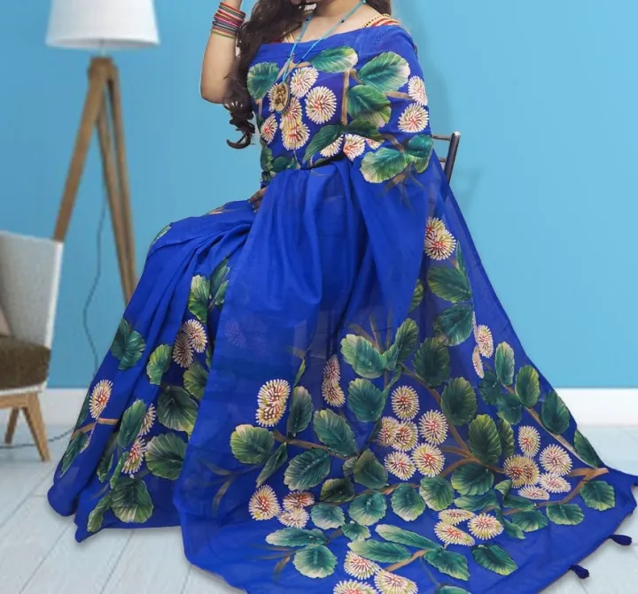 New%20Excellent%20Hand%20Print%20Half%20Silk%20Sharee%20For%20Women%20-%20Sharee%20For%20Women%20-%20Image%203