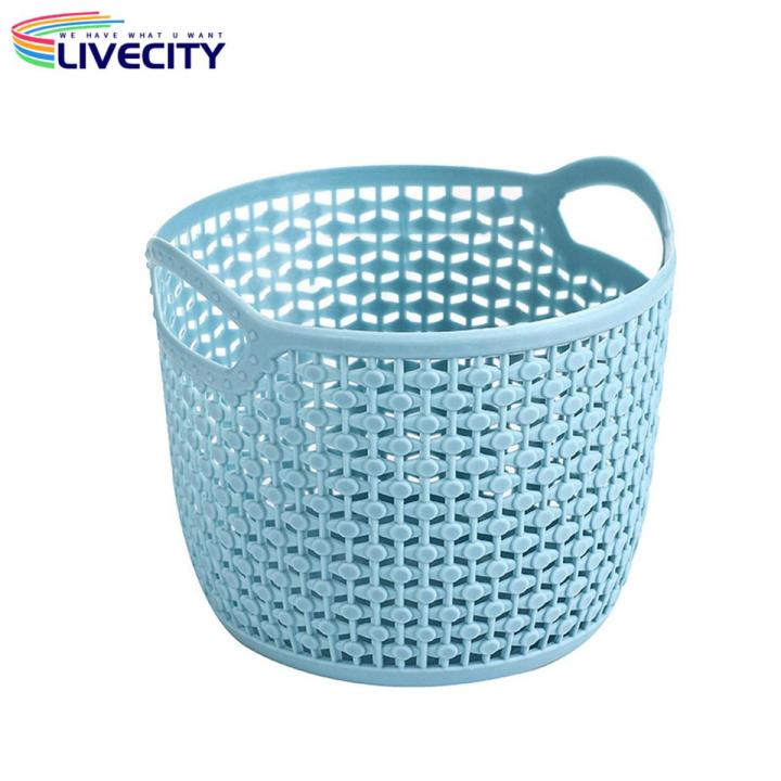 Storage Basket Wide Application Desktop Portable Storage Basket Organizer Box