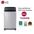 LG Top Loading 9Kg Washing Machine T-2109VS2M. 