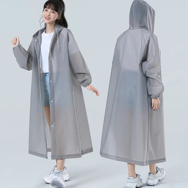 Adult%20Raincoat%20Hooded%20One-piece%20Long%20Raincoat%20Reusable%20Poncho%20Outdoor%20Rainwear%20For%20Women%20And%20Men%20Transparent%20Waterproof%20Poncho%20-%20Image%202