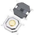 5pcs - SMD Momentary 4Pin Tactile Tact Push Button Switch 4 Pin 5x5x1.5mm On Off PCB SMD Touch Switch Momentary Push Button Switch Square Push Switch Light Switch. 