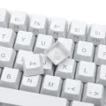 GamaKay K66 65% USB RGB Mechanical Keyboard 66 Keys Hot Swappable Translucent Glass Base Gateron Switch ABS Two-color Keycap. 