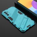 lthmy for Samsung Galaxy M52 5G Cover Shockproof Hard Case Full Protection Back Cover Punk Casing with Kickstand. 