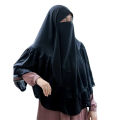 Hijab WaaLi Instant Ready Hijab With Niqab For Woman 2022.