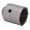 Carbide Hole Saw, Impact Resistant 60mm Hollow Drill Opener with Incisive Edge for Concrete Brick Stones. 