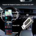 Aluminum CarPlay Adapter Box - Wired to Wireless, Android Auto 2-In-1 Vehicle Connectivity. 