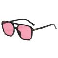 Vintage Square Sunglasses Women Retro Brand Mirror Sun Glasses Female Black Yellow Fashion Candy Colors Oculos De Sol Feminino. 