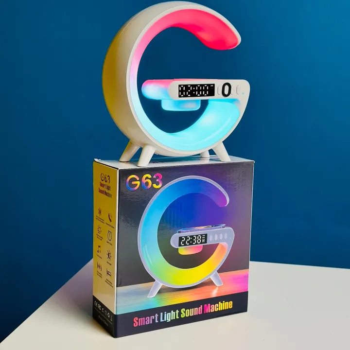 G63 Atmosphere RGB Light Bluetooth Speaker With Wireless Charging ...