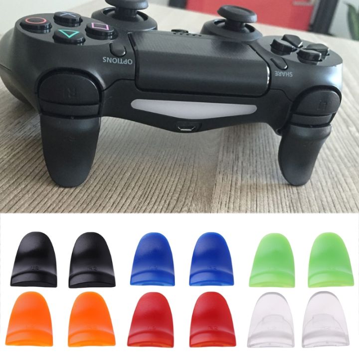1 Pairs L2 R2 Buttons Trigger Extenders Gamepad Pad For 4 Ps4 Game Controller Accessories Drop Shipping