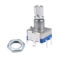 360 Degree Rotary Encoder Code Switch EC11 5 Pins 15mm Shaft 10Pcs. 