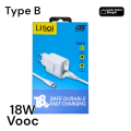 PD charger 18w fast charger VOOC adapter phone charger. 