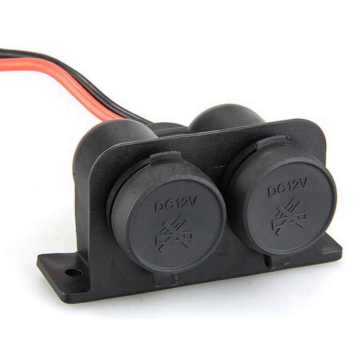 2X%20Lighter%20Socket%2012V%20Waterproof%20Dual%20Power%20Plug%20Outlet%20with%20Wire%20for%20Car%20Motorcycle%20Scooter%20Boat%20ATV%20Rv%20-%20Image%205