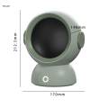 Indoor Small Electric Space Heater 1200W UK 220V Plug for Home Bedroom. 