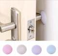 Soft Silicone Rubber Door Safety Pad - Adhesive Wall & Door Guard, Shock Absorbing, 1 Pc, Anti-Collision Bumper. 