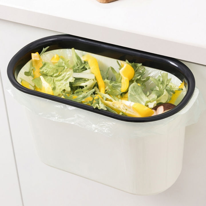 Wall-Mounted%20Trash%20Can%20Household%20Kitchen%20Cabinet%20Door%20Hanging%20Dust%20Basket%20with%20Pressure%20Ring%20Toilet%20Plastic%20Storage%20Bucket%20-%20Image%204