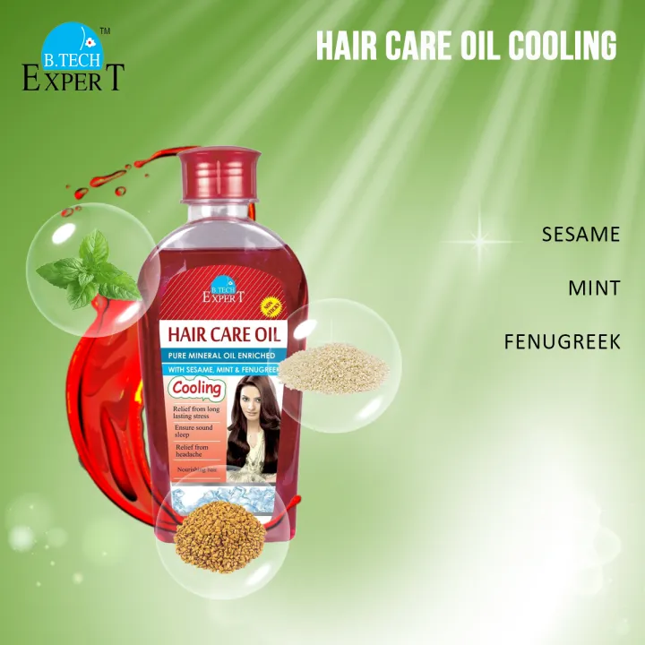 B.Tech%20ExperT%20Cooling%20Hair%20Care%20Oil%20100ml%20-%20Nourishing%20&%20Stress%20Relief%20with%20Sesame,%20Mint%20&%20Fenugreek%20-%20Image%203