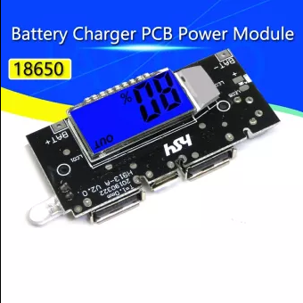 Digital Display Power Bank Circuit 5V 2A max