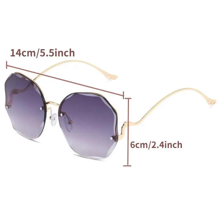3pcs/set%20Rimless%20Sunglasses%20Women%20Metal%20Female%20Vintage%20Ladies%20Stylish%20Design%20Oversized%20Square%20Sun%20Glasses%20UV400%20-%20Image%203