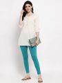 High Waist Ladies Lycra Cotton Churidar Leggings, Party Wear, Slim Fit tights. 