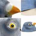 Men Pigeon Masks Girl Funny Birds Head Mask Latex Animal Masks Novelty Halloween Party Cosplay Costumes Headgear Mascara Props.
