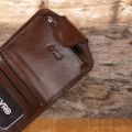 Avro Luxurious Leather Wallet - Vaulta - Chocolate | Wallet for men | 100% Cow Leather Wallet.