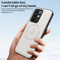 lthmy for Realme C85 Pro Supports Magnetic Wireless Charging Casing Matte Leather Phone Case Shockproof Protection Cases Armor Bracket Back Cover.