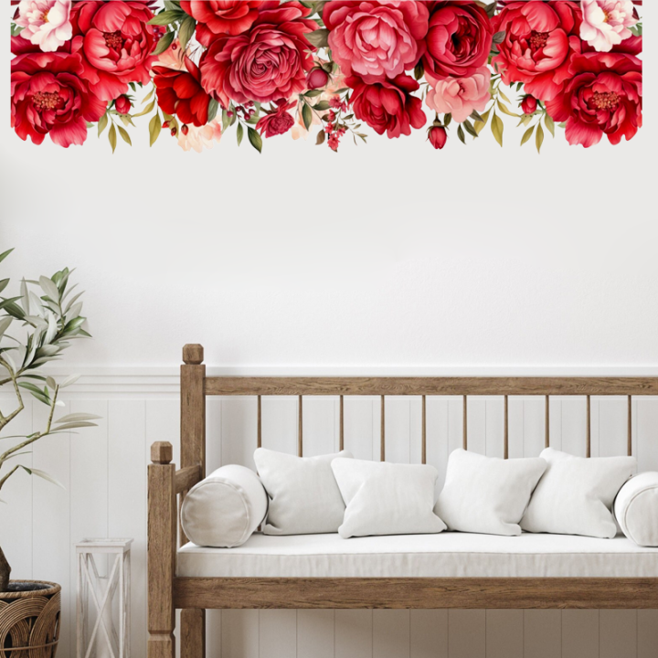 Red%20Rose%20Border%20Wall%20Sticker%20For%20Living%20Room%20Bedroom%20Drawing%20Room%20Kindergarten%20Decor%20Office%20Wall%20Decor%20Sticker%20-%20Image%203