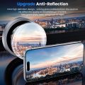 WSKEN Metal Anti Scratch Camera Lens Protector for Apple iPhone 16 Pro Max/16 Pro, Full Cover Tempered Glass with Metal Ring, 360 Degree Protection (1 Set). 