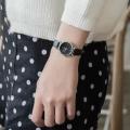 Black - Fashion Mini Design Bracelet Wristwatches Clock. 