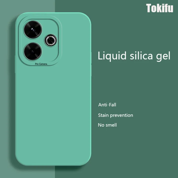 Tokifu%20For%20Redmi%2013%20Casing%20The%20New%20Liquid%20Silicone%20Angel%20Eyes%20Phone%20Case%20Full%20Anti-fall%20Shockproof%20Back%20Cover%20-%20Image%209