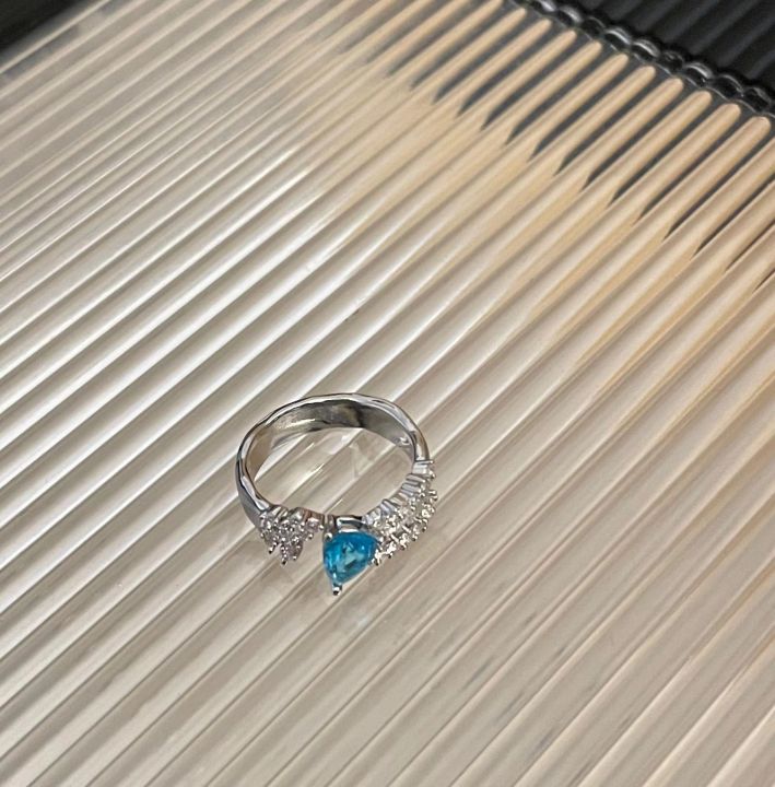 Xiaohongshu%20with%20the%20same%20brushed%20Fanta%20ring,%20women's%20design%20sense%20of%20light%20luxury,%20versatile%20zircon%20open%20index%20finger%20ring%20-%20Image%208
