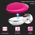 Electric Face Cleaner Sonic Silicone Facial Cleansing Brush Electric Ultrasonic Vibrating Face Massager Mini Pore Deep Cleaning.