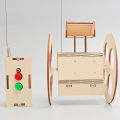 Remote Control Balance Robot Technology Small Production Children's Science Experiment Teaching Toys Elementary School Students Handmade diy Material.