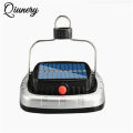 Qiunery Solar Camping Lantern, Portable USB Rechargeable Solar Powered COB Tent Lamp With Handle, Outdoor Waterproof Hanging Lantern For Outdoor Garden Camping Fishing Hiking. 