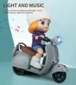 Musical Lady Motor Scooter Toy.