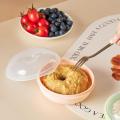 Food Storage Box Food Container Organizer For Bagels Portable Storage And Organization Accessories With Airtight Lid Food.
