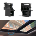 2PCS Panoramic Sunroof Sun Visor Fixed Buckle Sun Shade Clip Plastic 70800-TLY-H11ZA for Honda CRV 2017-2021. 